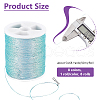 8 Rolls 8 Colors Polyester Sewing Thread OCOR-WH0087-02-2
