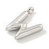 Non-Tarnish 304 Stainless Steel Pendants STAS-C102-16P-W-2