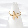 304 Stainless Steel Open Cuff Rings RJEW-D306-02G-2