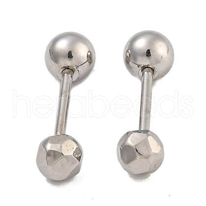 304 Stainless Steel Cartilage Earrings EJEW-B066-01I-P-1