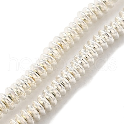 Electroplated Synthetic Non-magnetic Hematite Beads Strands G-I364-F01-S-1