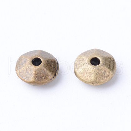Tibetan Style Alloy Spacer Beads TIBE-Q063-31AB-NR-1