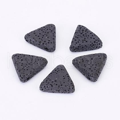 Natural Lava Rock Beads G-P316-H01-1