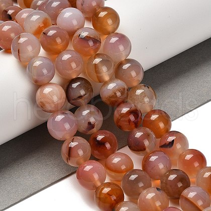 Natural Agate Beads Strands G-G175-A02-01-1
