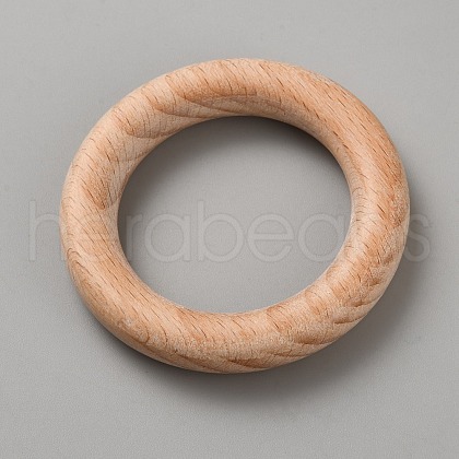 Unfinished Natural Wood Linking Rings WOOD-WH20010-02C-1