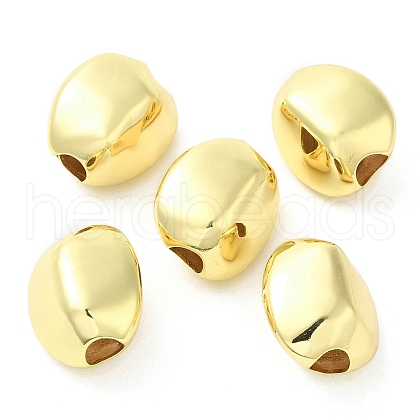 Brass European Beads KK-K364-16G-1