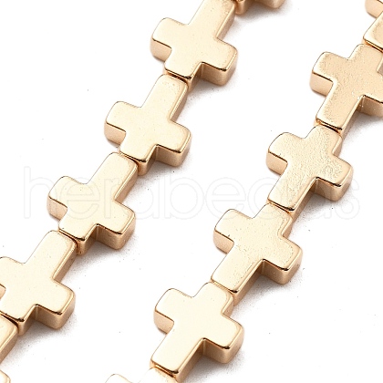Synthetic Non-magnetic Hematite Beads Strands G-M095-D01-03KCG-1