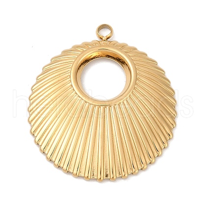 304 Stainless Steel Pendants STAS-C121-50D-G-1