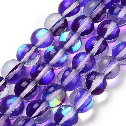 Transparent Glass Beads X-GLAA-B022-8mm-09-1