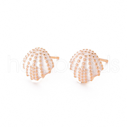 Brass Earring Findings KK-T062-221A-NF-1