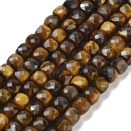 Natural Tiger Eye Beads Strands G-H042-A04-03-1