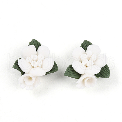 Handmade Porcelain Cabochons PORC-S1003-25A-1