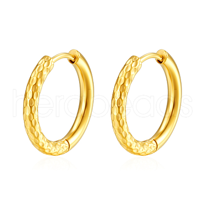 Stylish Stainless Steel Hoop Earrings RV4103-10-1