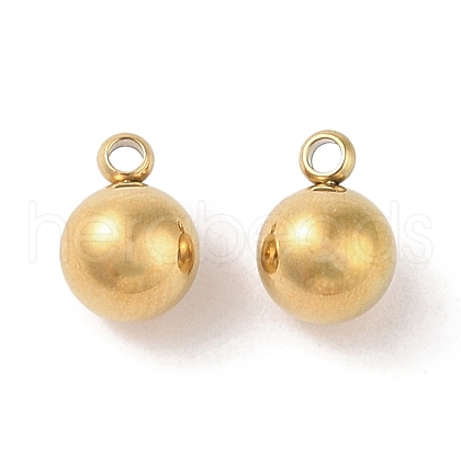 Ion Plating(IP) 304 Stainless Steel Charms STAS-G336-04D-G-1