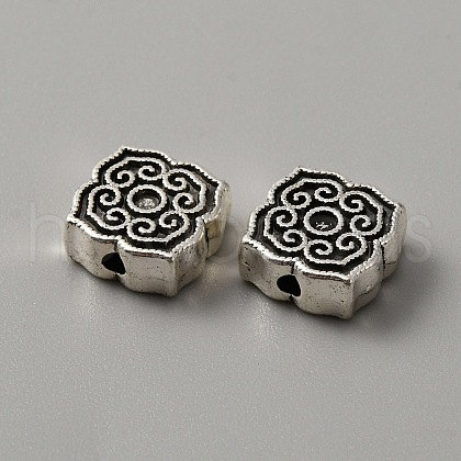 Tibetan Style Alloy Beads TIBEB-CJC0001-09AS-1