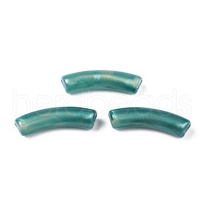 Opaque Acrylic Beads MACR-N009-020F-1