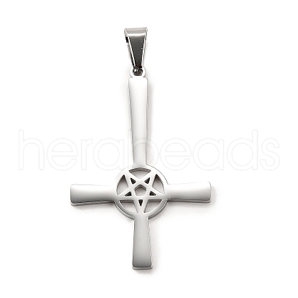 304 Stainless Steel Pendants STAS-R171-06P-1