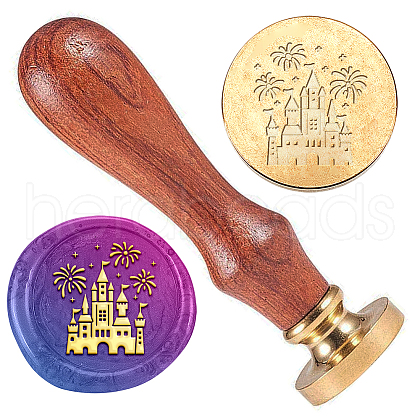 Wax Seal Stamp Set AJEW-WH0208-984-1