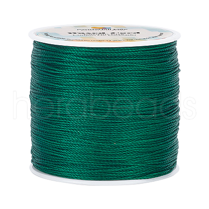   1 Roll Round Waxed Polyester Cords YC-PH0002-44D-1
