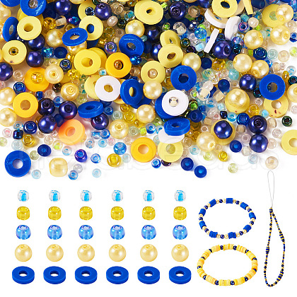 DIY Beads Jewelry Making Finding Kits DIY-TAC0009-10E-1