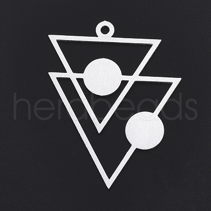 Aluminium Big Pendants ALUM-T001-86S-1