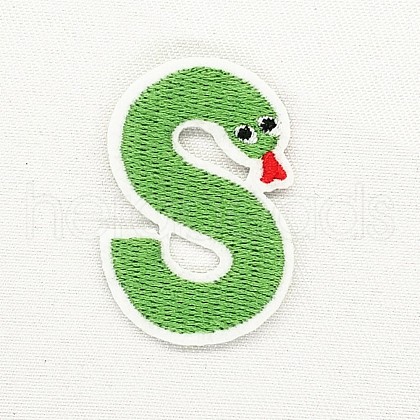 Computerized Embroidery Cloth Iron on/Sew on Patches DIY-K012-01-S-1