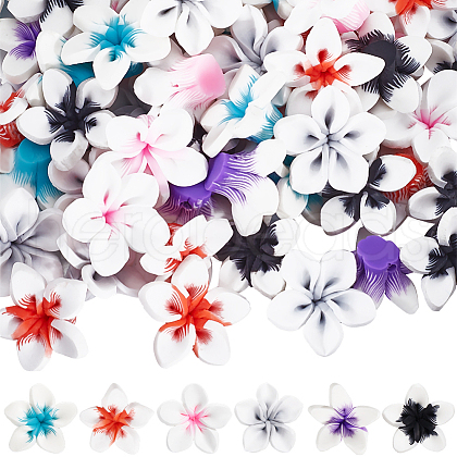 SUNNYCLUE Handmade Polymer Clay Beads CLAY-SC0002-18B-1