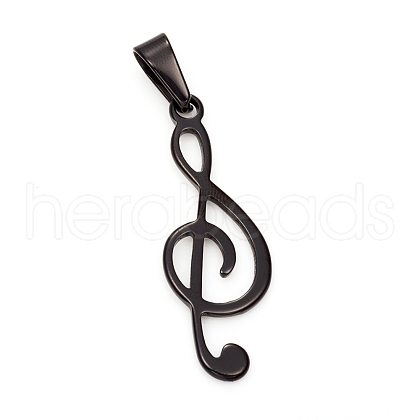 304 Stainless Steel Pendants STAS-I136-30B-1