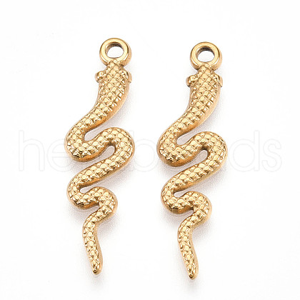 304 Stainless Steel Pendants STAS-N109-44G-1