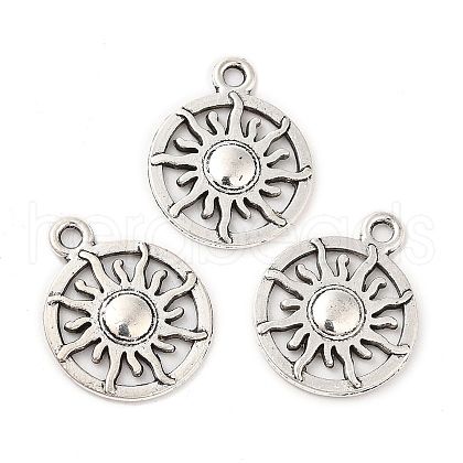 Tibetan Style Alloy Pendants PALLOY-R143-21AS-1