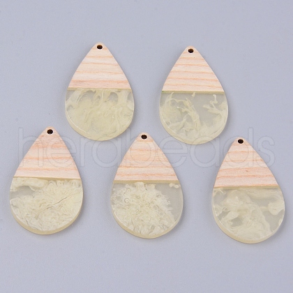 Resin & Wood Pendants RESI-R428-01-1