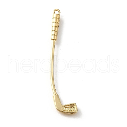 Alloy Sports Equipment Pendants PALLOY-R157-05G-01-1