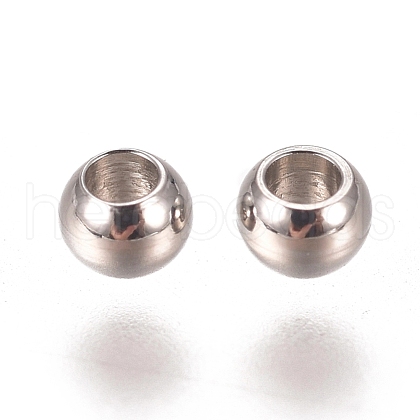 Tarnish Resistant 201 Stainless Steel Spacer Beads STAS-I137-01B-P-1