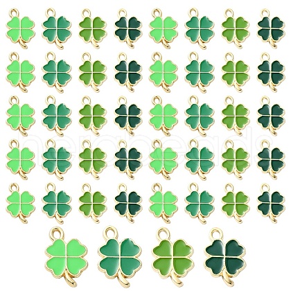 20Pcs 4 Styles Rack Plating Alloy Enamel Pendants FIND-YW0004-75-1