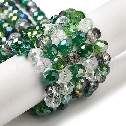 Glass Beads Strands EGLA-A034-M10mm-24-1
