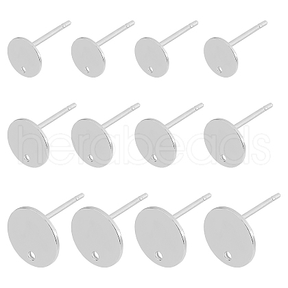 Unicraftale 304 Stainless Steel Stud Earring Findings STAS-UN0019-05P-1