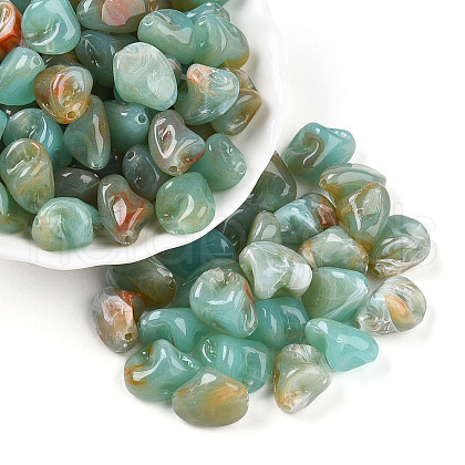 Transparent Acrylic Beads TACR-T028-44G-1
