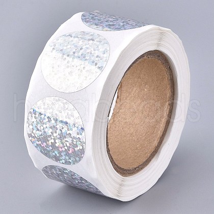 Laser Self-Adhesive Paper Gift Tag Stickers DIY-K027-F02-1