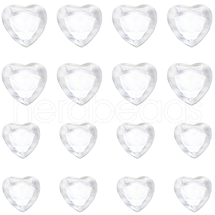 Gorgecraft 200Pcs 2 Style Acrylic Rhinestone Cabochons MACR-GF0001-03A-1