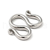 304 Stainless Steel Clasps X-STAS-C056-14P-2