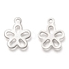 201 Stainless Steel Charms STAS-C017-21P-2