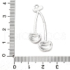 Cherry Alloy Pendants PALLOY-S051-01B-P-3