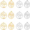 Unicraftale 12Pcs 2 Colors 201 Stainless Steel Pendants STAS-UN0029-08-1