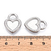 304 Stainless Steel Pendant Cabochon Settings STAS-T065-87P-3