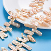 Natural Keshi Pearl Beads Strands PEAR-S020-H08-1