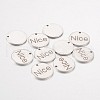 Non-Tarnish Stainless Steel Pendants STAS-O078-C19-1