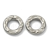 Non-Tarnish 304 Stainless Steel linking Rings STAS-E191-12P-1