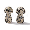 Mother's Day Gifts Natural Dalmatian Jasper GuaSha Stone G-A205-25E-2