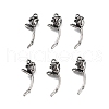 316 Surgical Stainless Steel Pendants STAS-K276-25AS-1