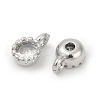 Brass Pave Cubic Zirconia Pendants KK-H204-03P-01-2